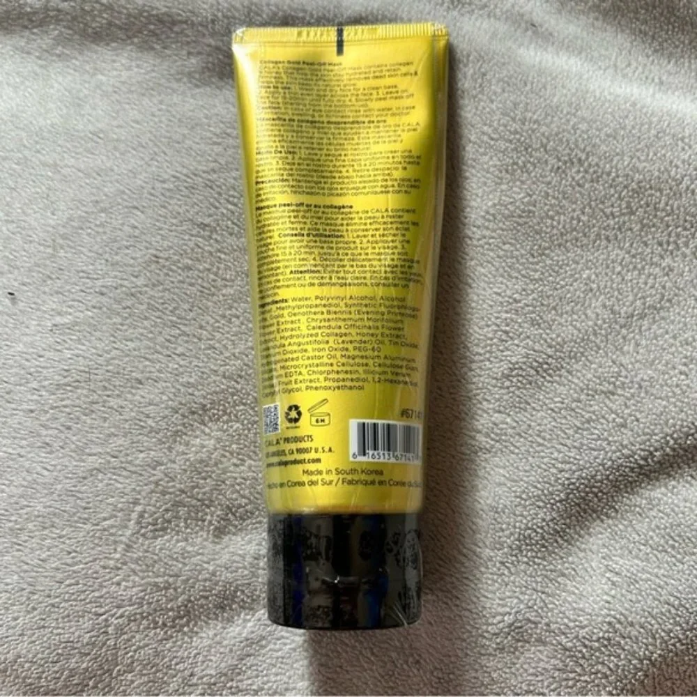 CALA Collagen Gold peel-off mask- NEW (SEALED)